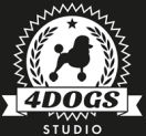 Logo Studio4DOGS - Groomer,psi fryzjer logo